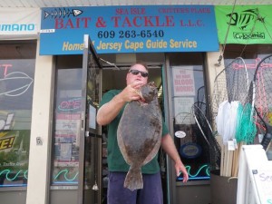 Mike headed out to the Ocean City Reef this week and came home with several nice flounder, including this 6-pounder.