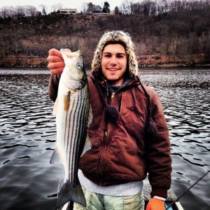 The Housatonic is a good place to find schoolie stripers.
