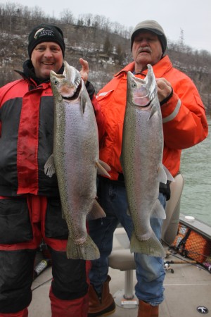 It might be cold out but fishing can be hot!