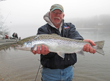 Captain Rich Haight and the guys from The Hook-Up had a great day of fishing on Peter's Pond last weekend. 