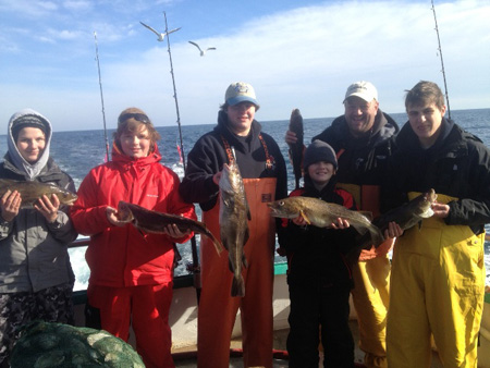 The cod fishing continues to be good aboard the Viking Fleet.
