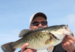 March has fish on the feed as evidenced by the author's pot-bellied bass!