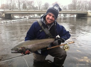 Late December steelhead from the Lower Fly Zone on the Salmon River. 