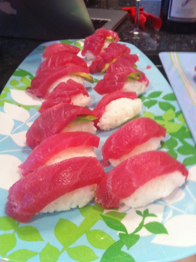 bluefin tuna sushi recipe