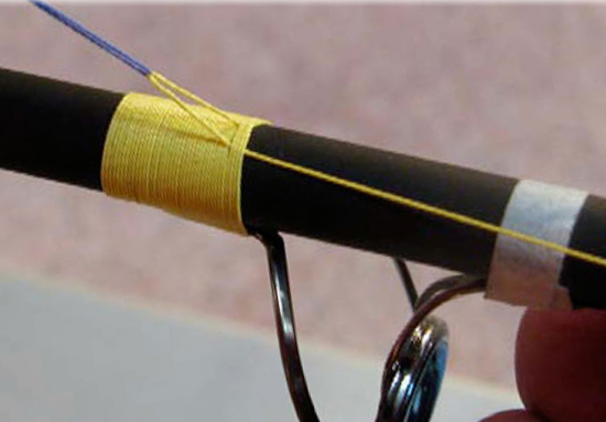 WHIPPING THREAD With a Spool Fishing Rod Ring Guide BINDING