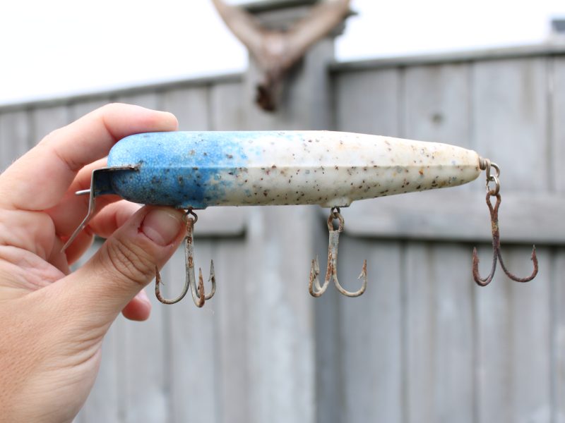 ATOM Saltwater Lure. Beautiful Vintage 1950s Big Fish Lure. Captain Benny  Used It While Surf-casting for Striper and Bluefish off LI. -  Hong Kong