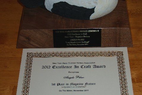 New York State Outdoors Writers Association Announces 2011 Writing, Photography Awards