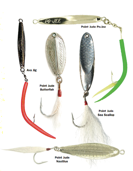 Lot Of Fishing Lures And Jigs For Saltwater Fishing Fluke Stripers