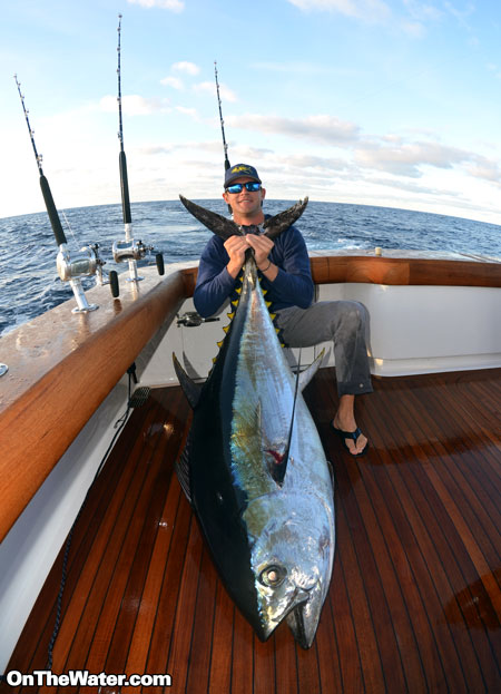 Fishtails Canyon is the place to go for bigeye and yellowfin tuna.