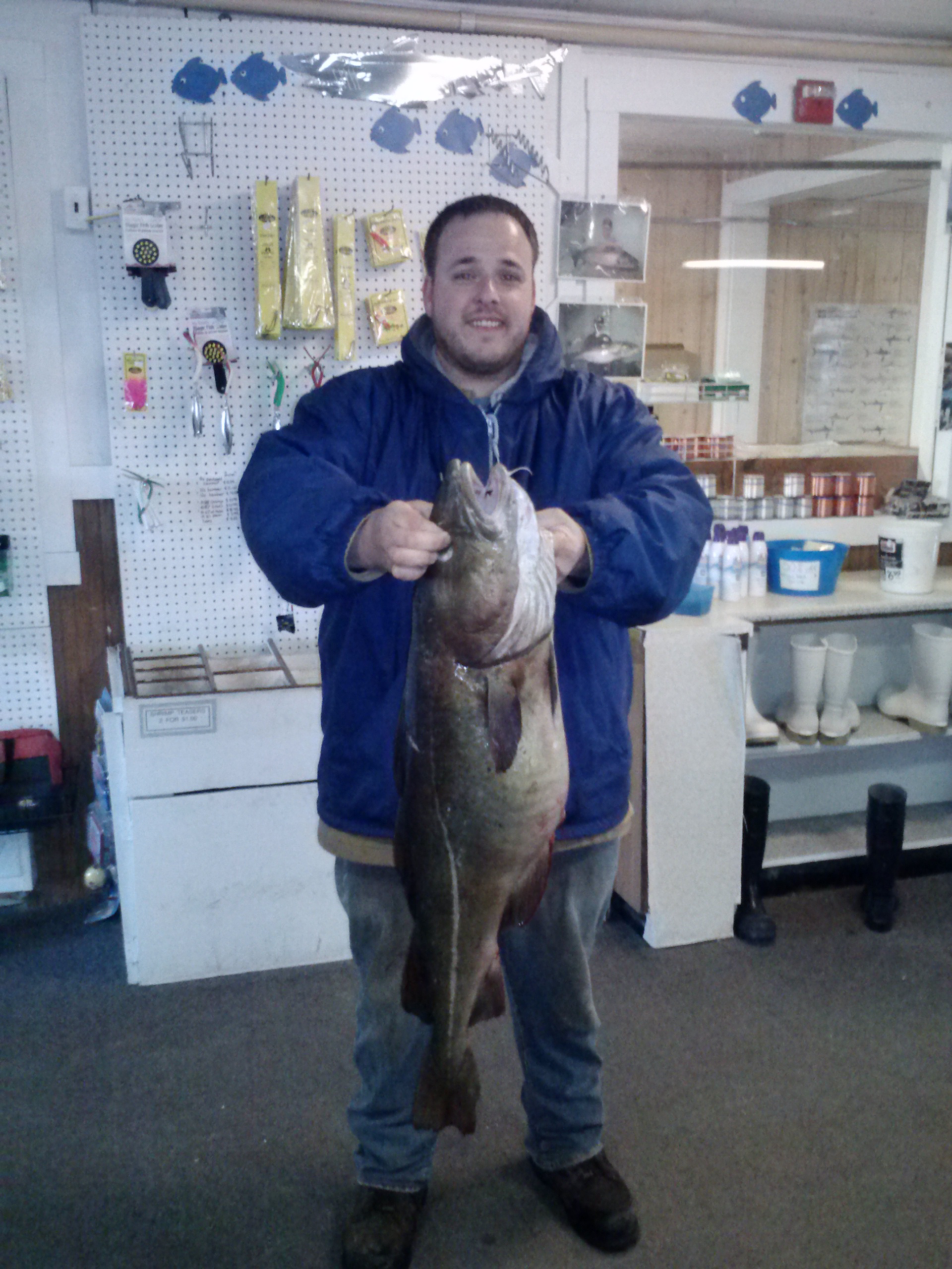 David from Indian Orchard took high hook on The Frances Fleet this weekend with this 25 pound beast.