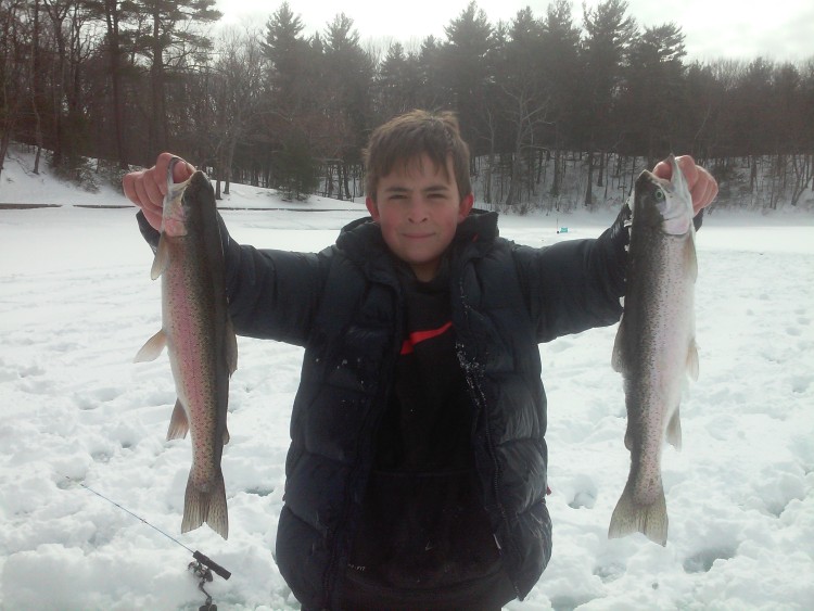 Walden Pond rainbows