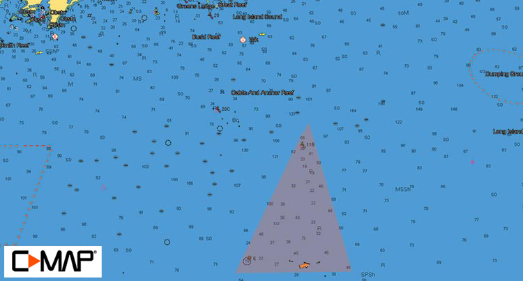 Eatons Neck Vector map