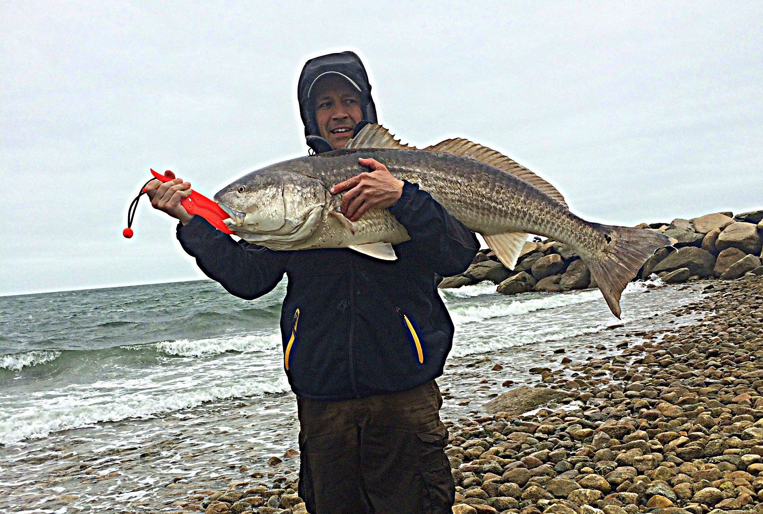 45-Inch Red Drum Caught on Cape Cod - On The Water