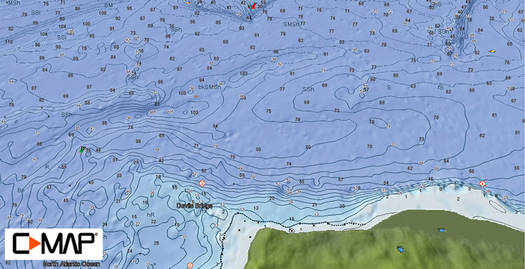 A fast-moving tide is almost always necessary to spark the fishing action at Devils Bridge.