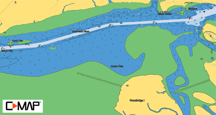 Joppa Flat hi-res vector map