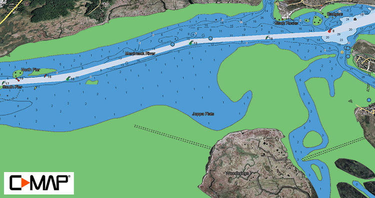 Joppa Flat hi-res vector map
