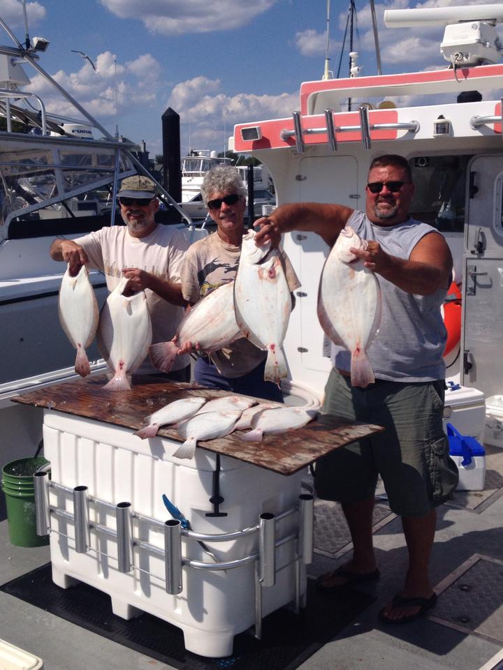 Parker Pete's Sportfishing has been hosting live-action bucktail seminars, and participants caught fluke to 5 pounds this week while learning the finer points of bucktailing flatfish.