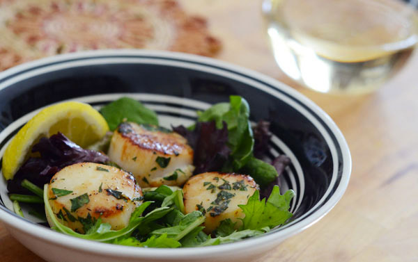 Sauteed Scallops