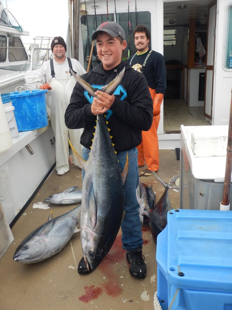 Tuna action is going strong. The crew of teh Super Chic did well with yellowfin earlier this week. 