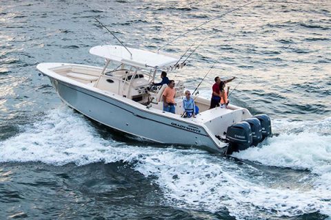 Grady-White&rsquo;s Canyon 336 is a tough saltwater performer with first-class fishing features.