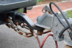 Make sure you have attached your safety chains