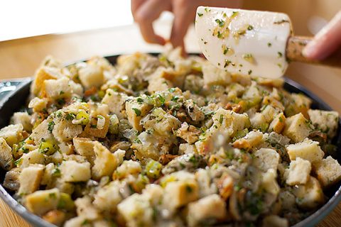 Thanksgiving Oyster Stuffing