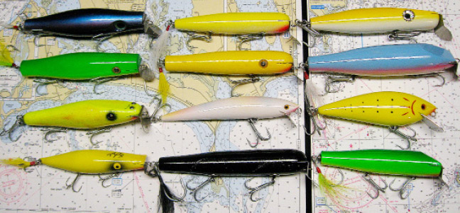 Slant Head 10 in.  Vintage fishing lures, Saltwater fishing lures,  Saltwater lures