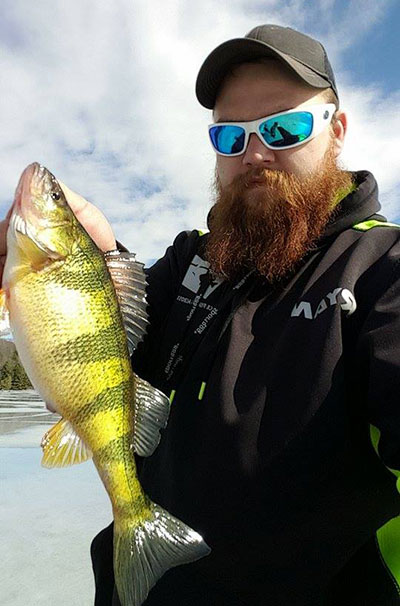 Ryan Bailey caught this Yellow Perch while fishing on Hills Creek Lake this past weekend.  Congratulations Ryan!  (photo provided by angler)