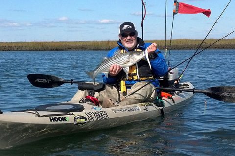 Back Bay Kayak Trolling