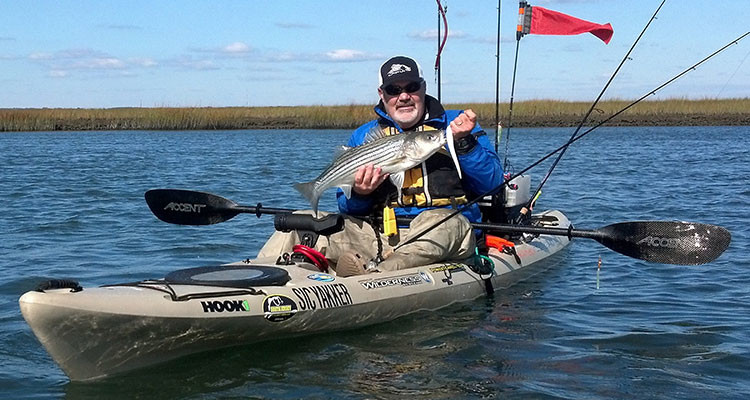 Back Bay Kayak Trolling