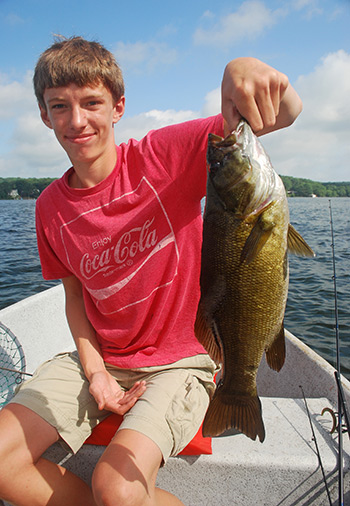 Smallmouth Bass Love Leeches - On The Water