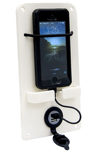 Boat Outfitter' dash-mount phone holder