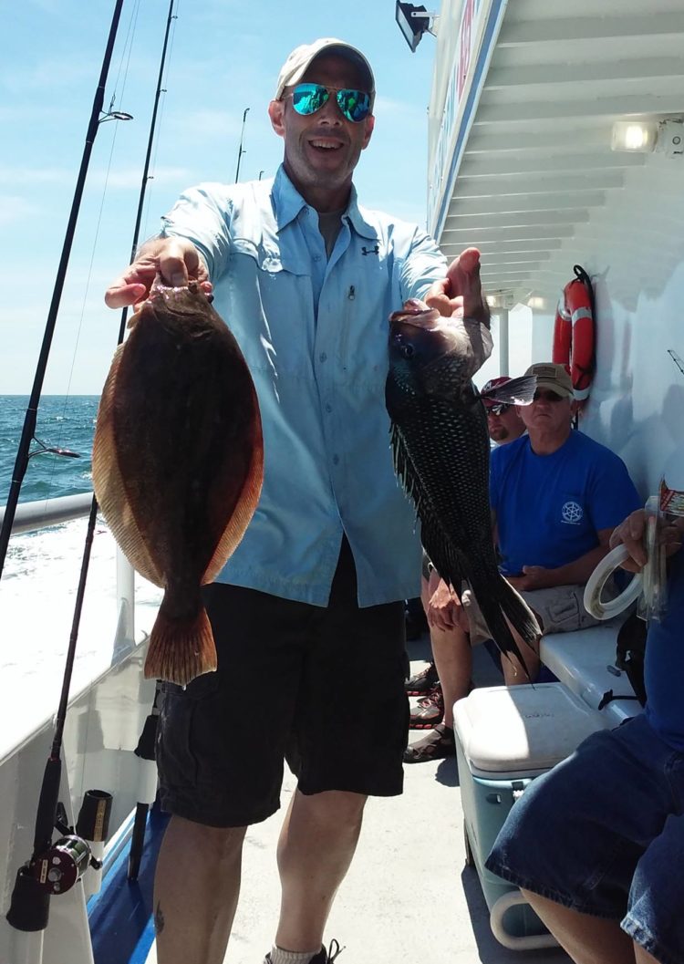 The Norma K has been finding a good mix of fluke and sea bass.