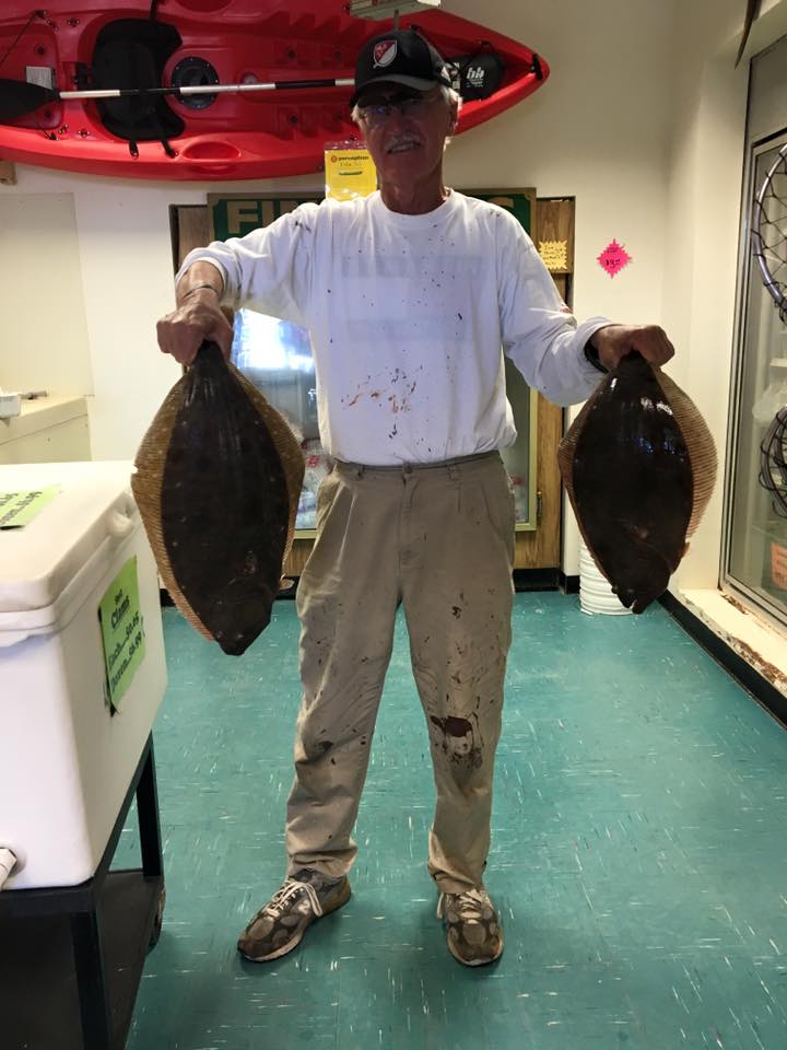 Bucktails and Berkley Gulp have been the key to jigging backwater flounder reported Fin-Atic