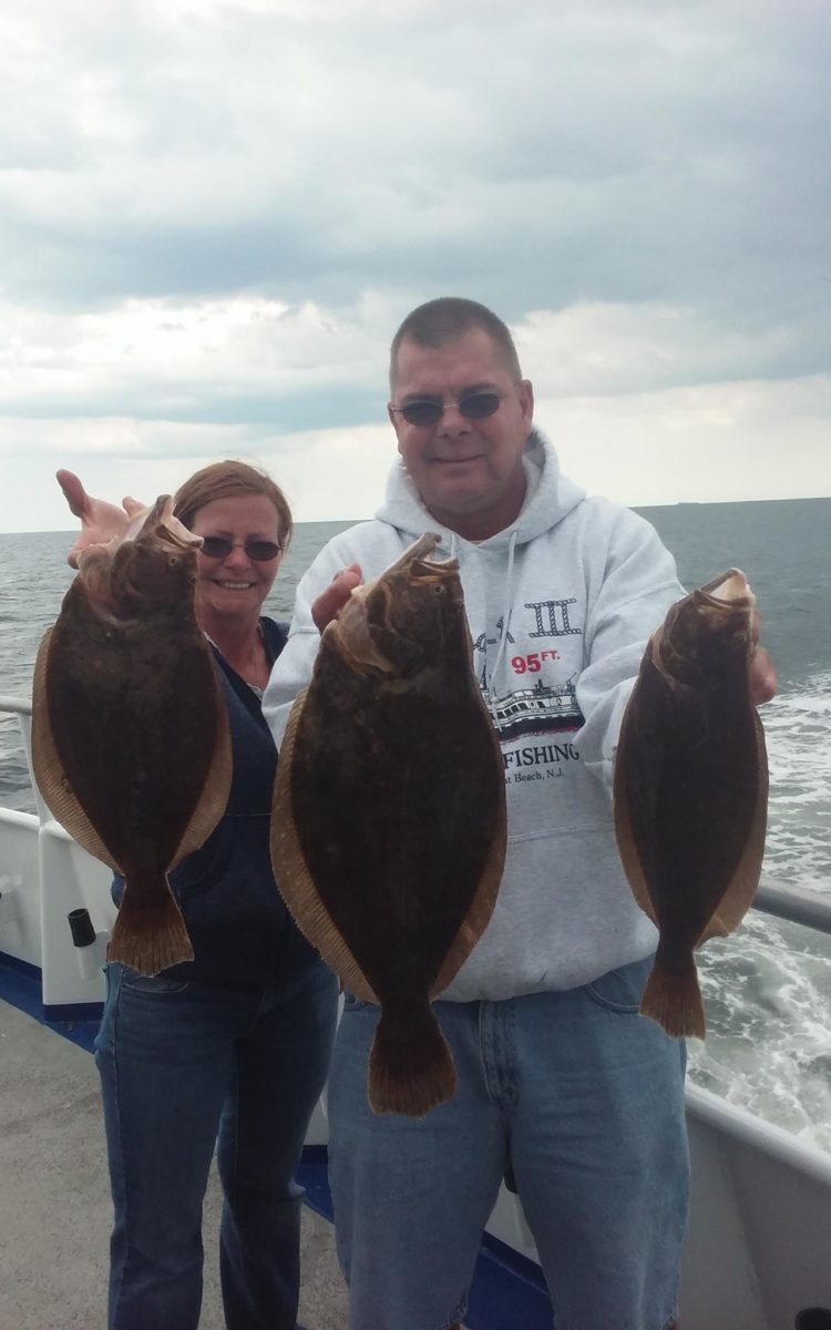 Fishermen aboard the Norma K III have been going home with some tasty fluke fillets on recent trips. 