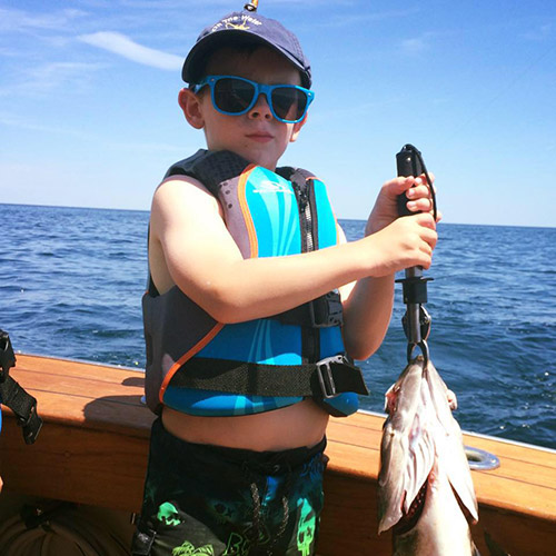 New Hampshire/Maine fisherman Finn Cantin.