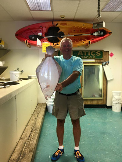 The Flounder fishing is mainly centered around the inlets and out to the reef sites.