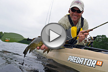 Kayak Fishing For Maine Pike & Smallmouth
