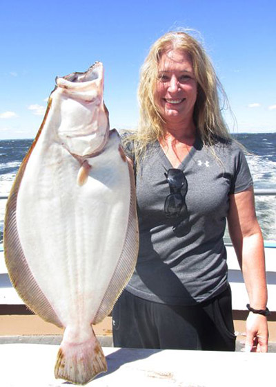 Kerri Montanaro of Staten Island took the pool aboard the Elaine B II last Monday.