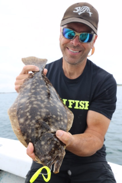 Westport River is swarming with fluke, the problem is finding a few big enough to put in the cooler.