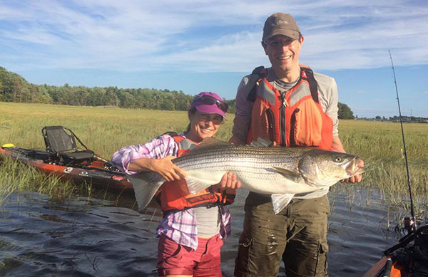 There are still some big bass in southern Maine! 