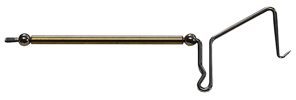 The Matarelli Whip Finisher is handy tool for tying your own teasers.