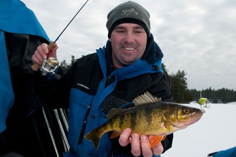 Hard Candy - Ice bigger panfish with horizontal hard baits.