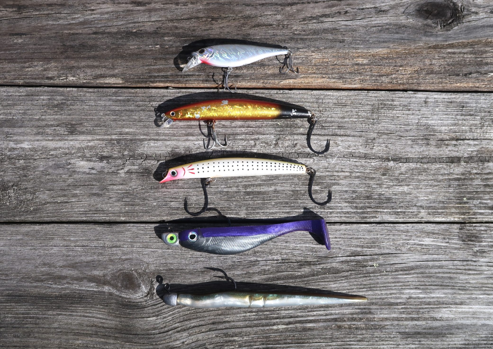 5 favorite artificial lures for summer fishing