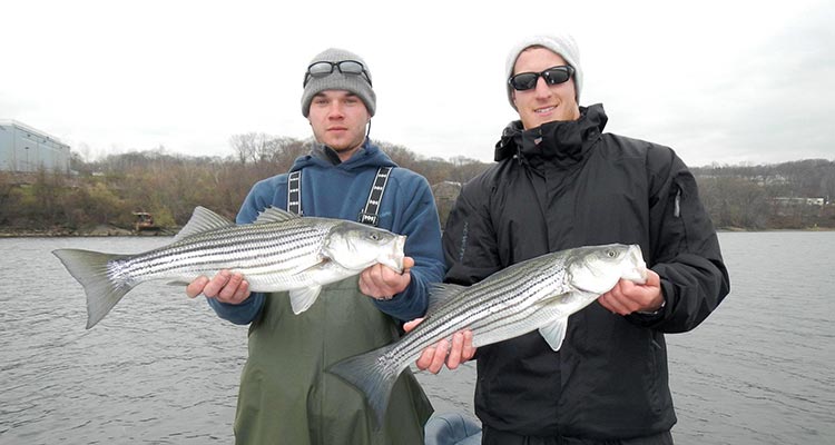 Striper Fishing in Connecticut!!! (Hooked in the D*%#!?!) 