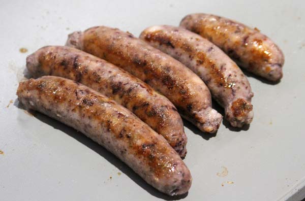 Squid breakfast sausage