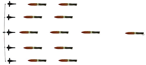 Big Tuna Teasers Humboldt Squid Bird Bar