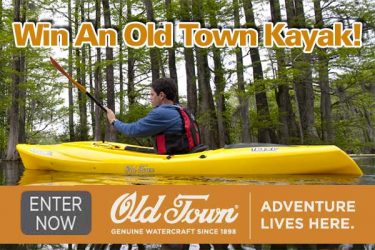 Enter To Win An Old Town Kayak!