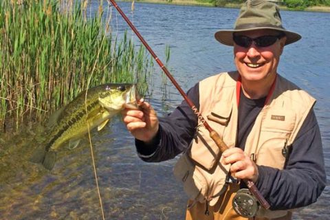 largemouth on the fly