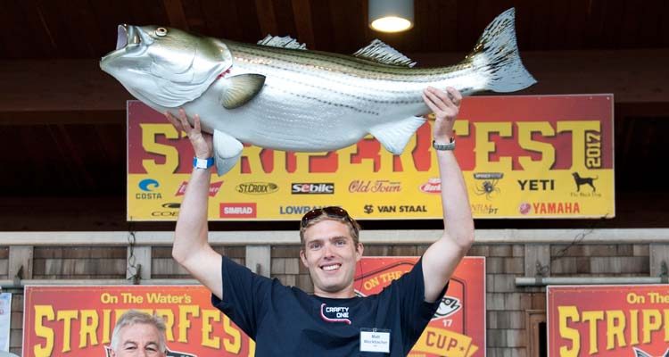 Striper of The Year recipient Matt Weckbacher